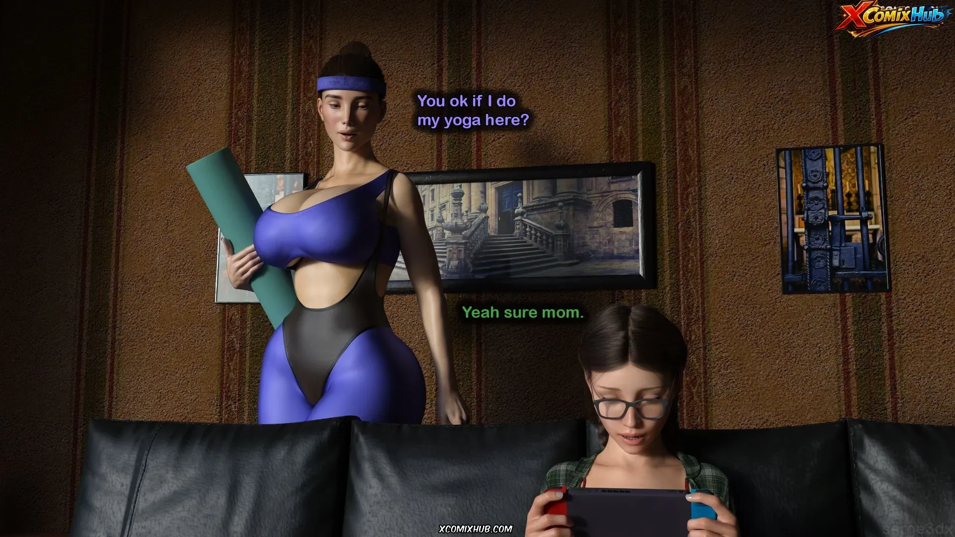 Mother’s Desire Serge3dx 026 Comic Page 26
